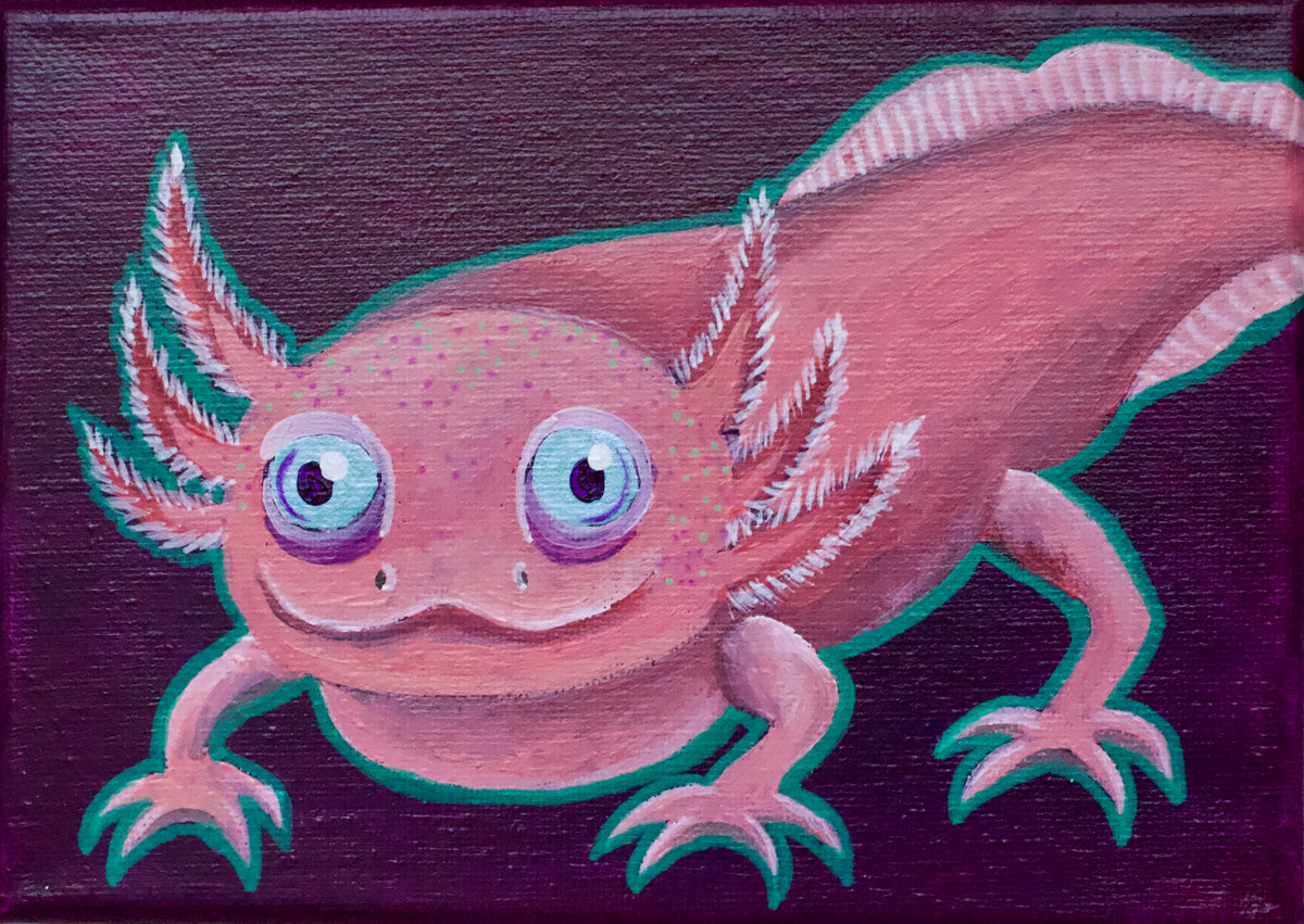 Oxolotl Painting
