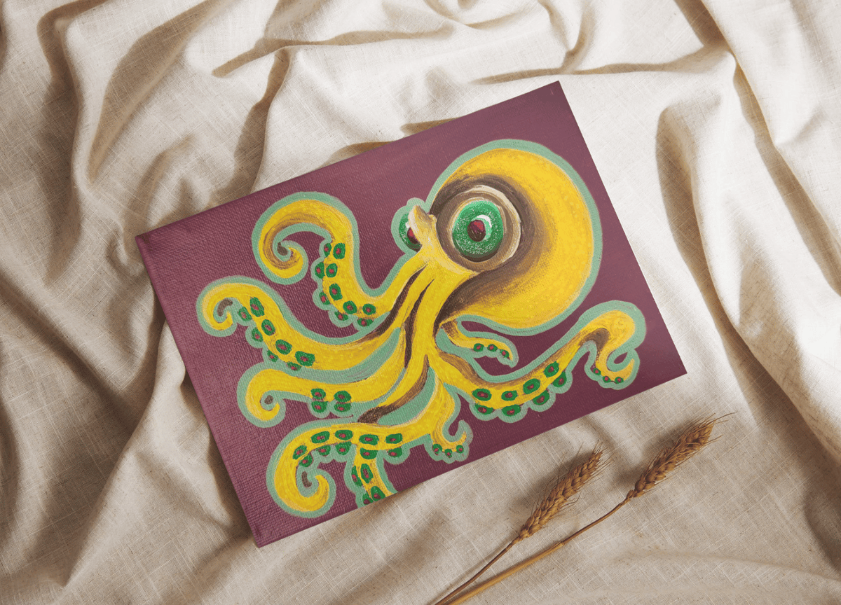 Octopus Painting