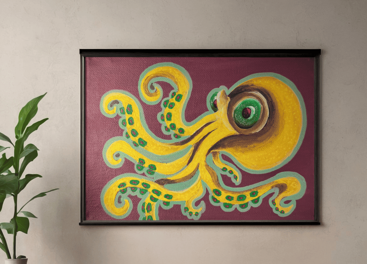 Octopus Painting