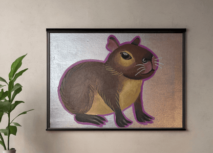 Capybara Painting