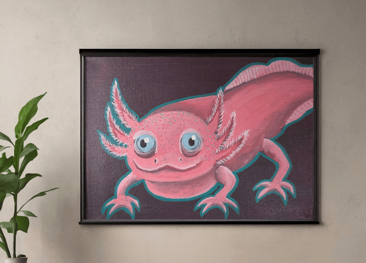 Oxolotl Painting