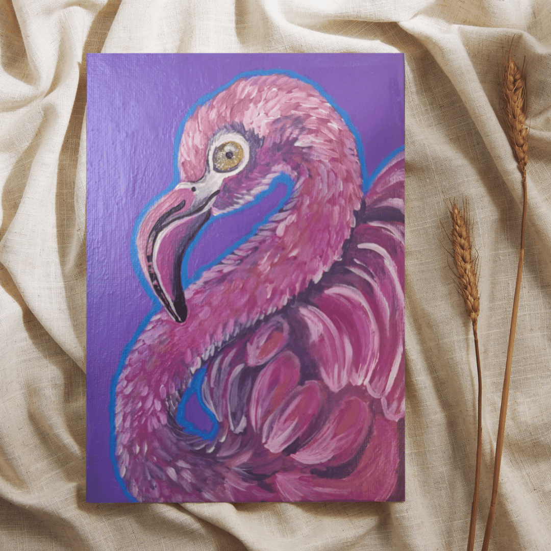 Flamingo Painting
