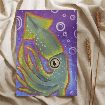 Squid Painting