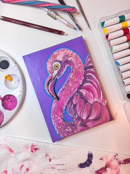 Flamingo Painting