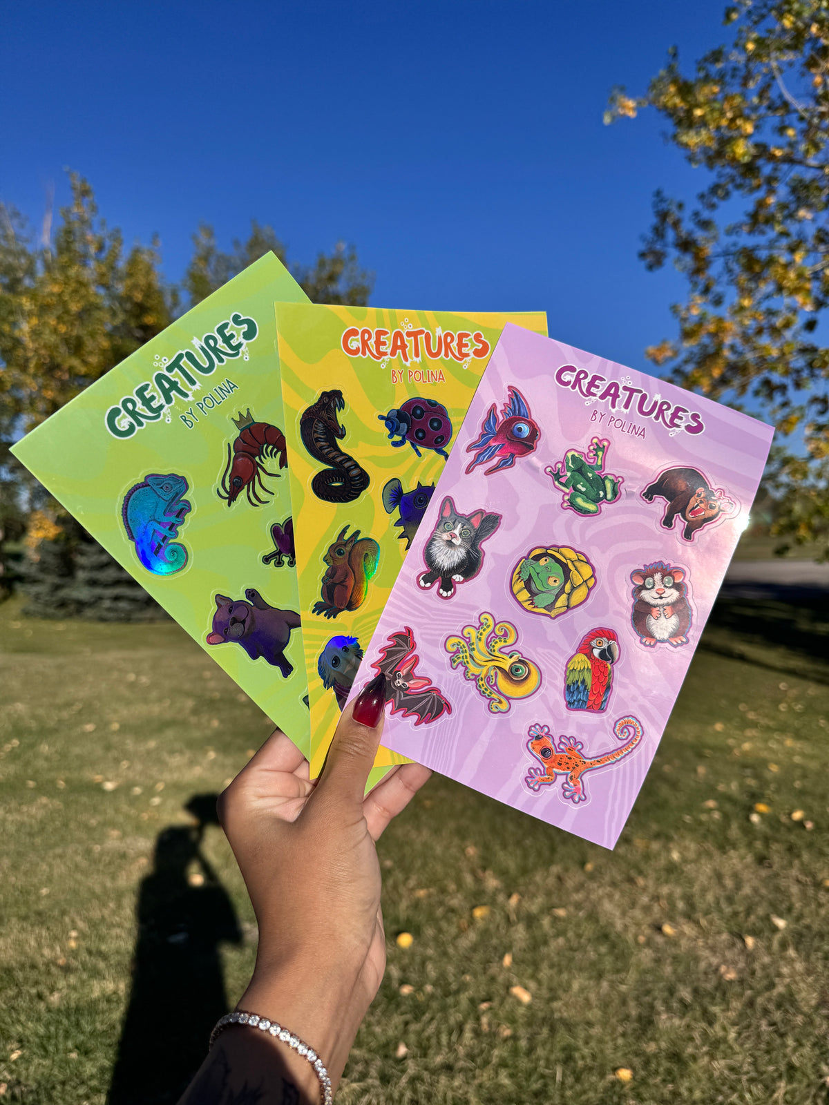 30 Day Creature Stickers
