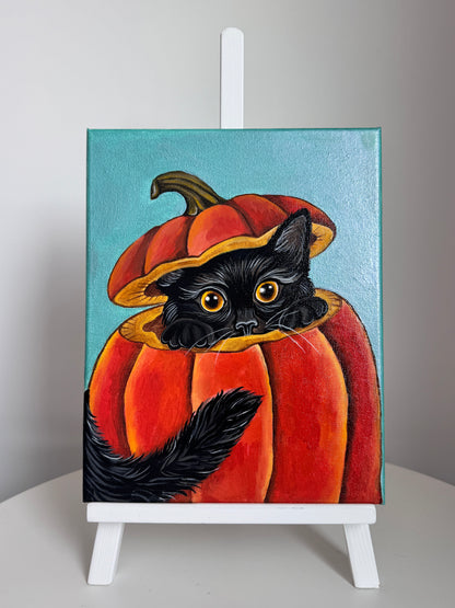 Pumpkin Cat