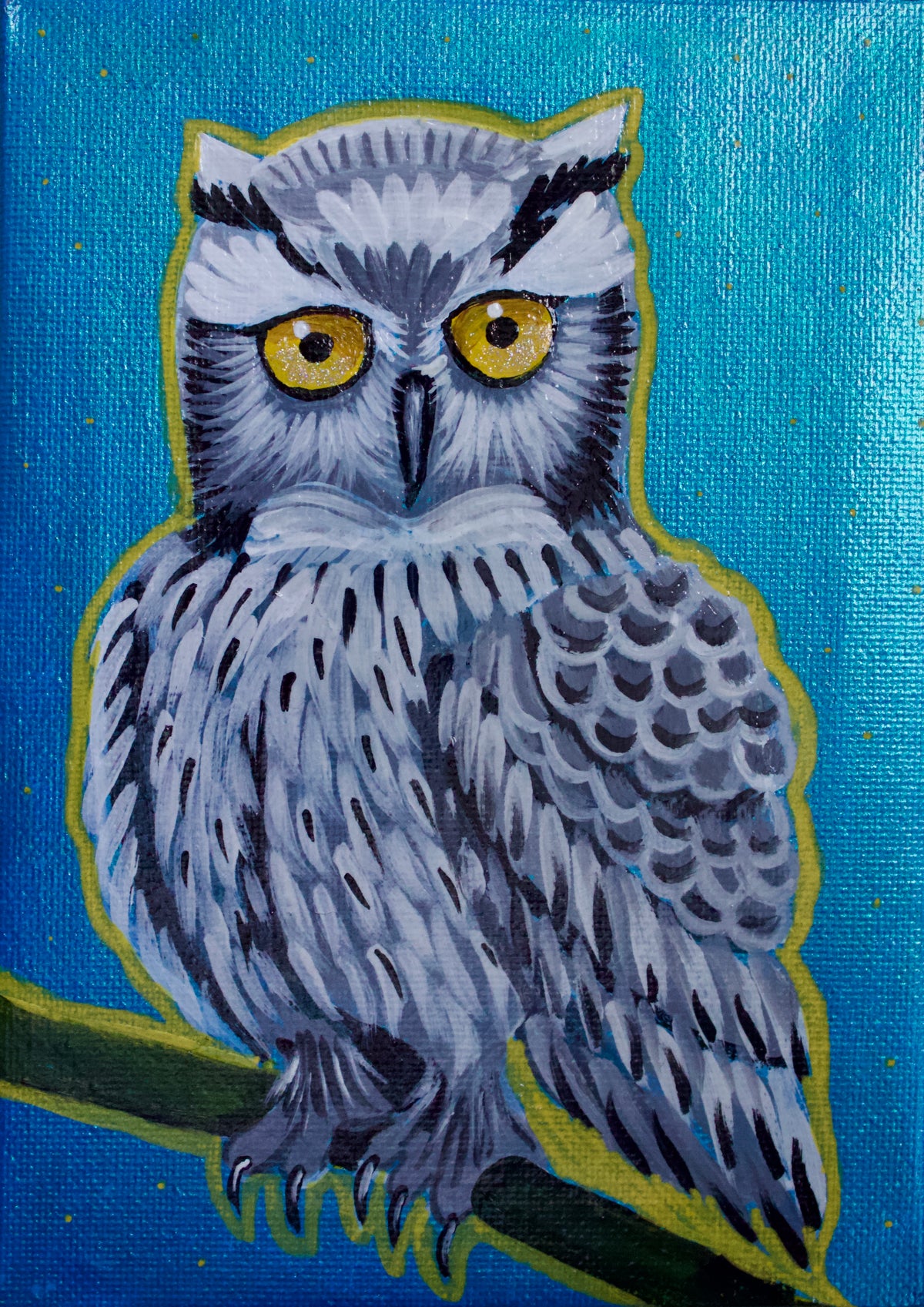 Owl Painting