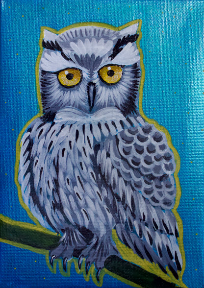 Owl Painting