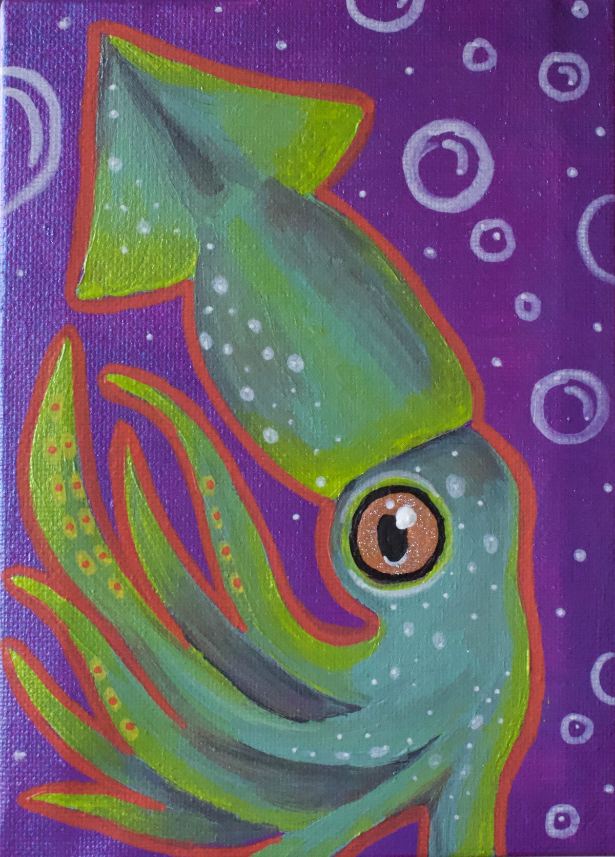 Squid Painting