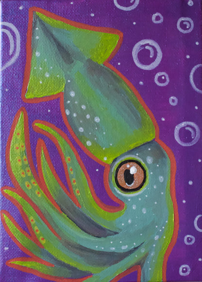 Squid Painting