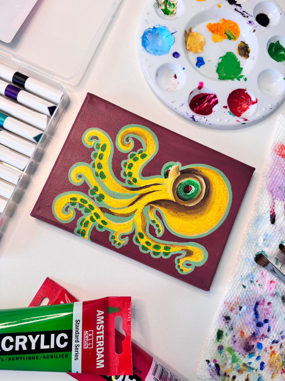 Octopus Painting