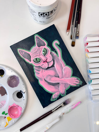 Sphynx Painting