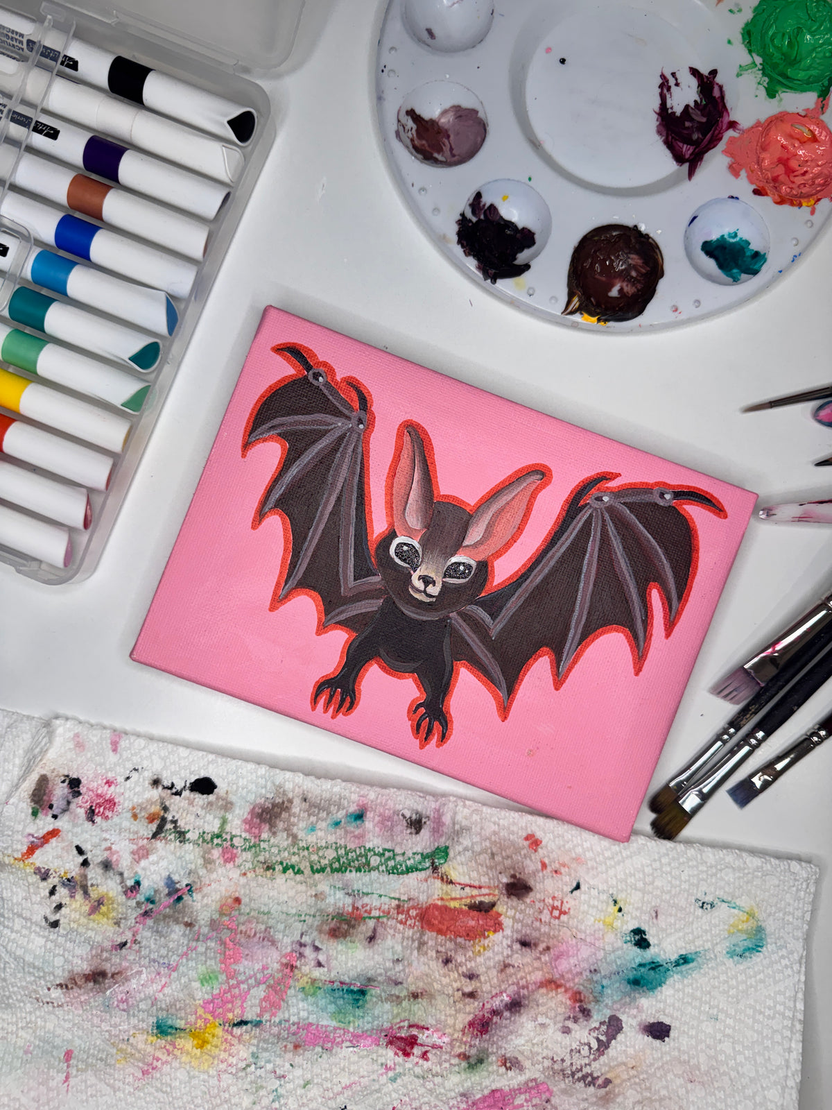 Bat Painting