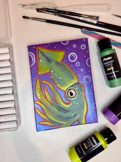 Squid Painting