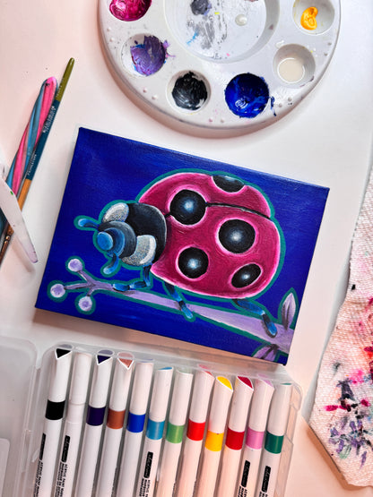 Ladybug Painting