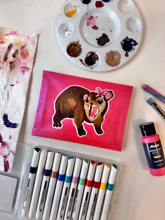 Hyrax Painting