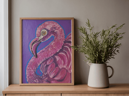 Flamingo Painting
