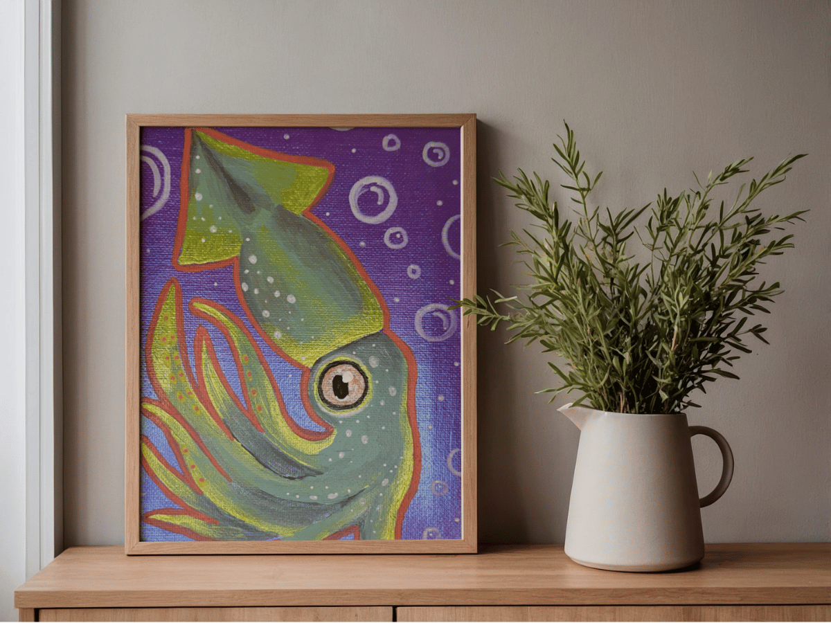 Squid Painting
