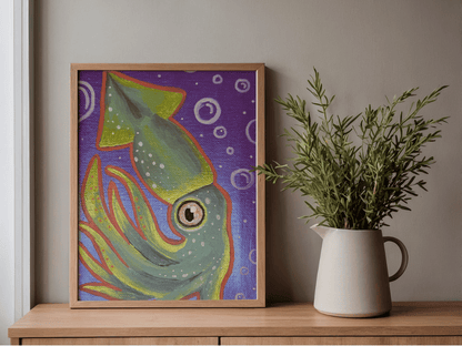 Squid Painting