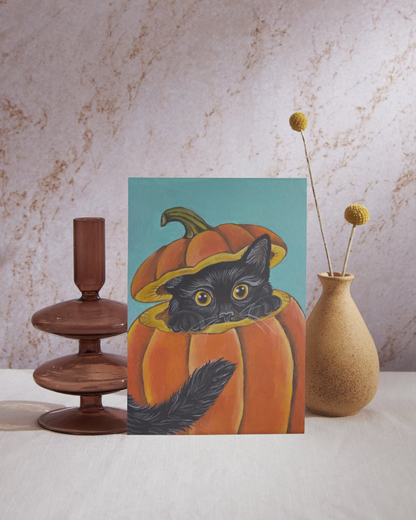 Pumpkin Cat