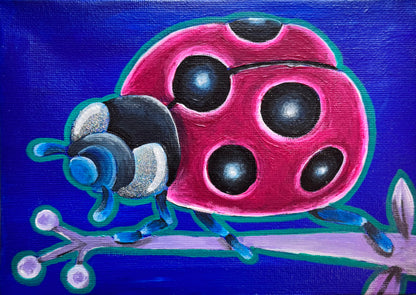 Ladybug Painting