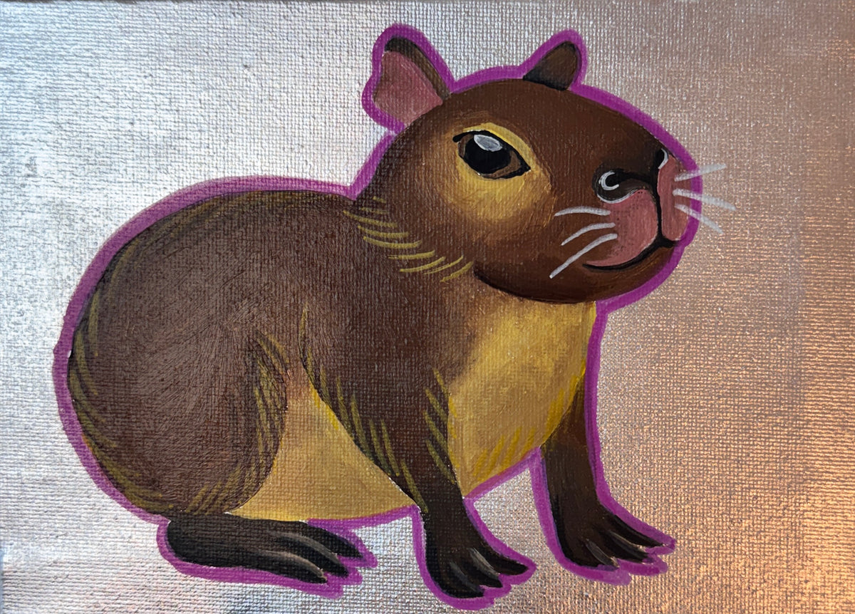 Capybara Painting