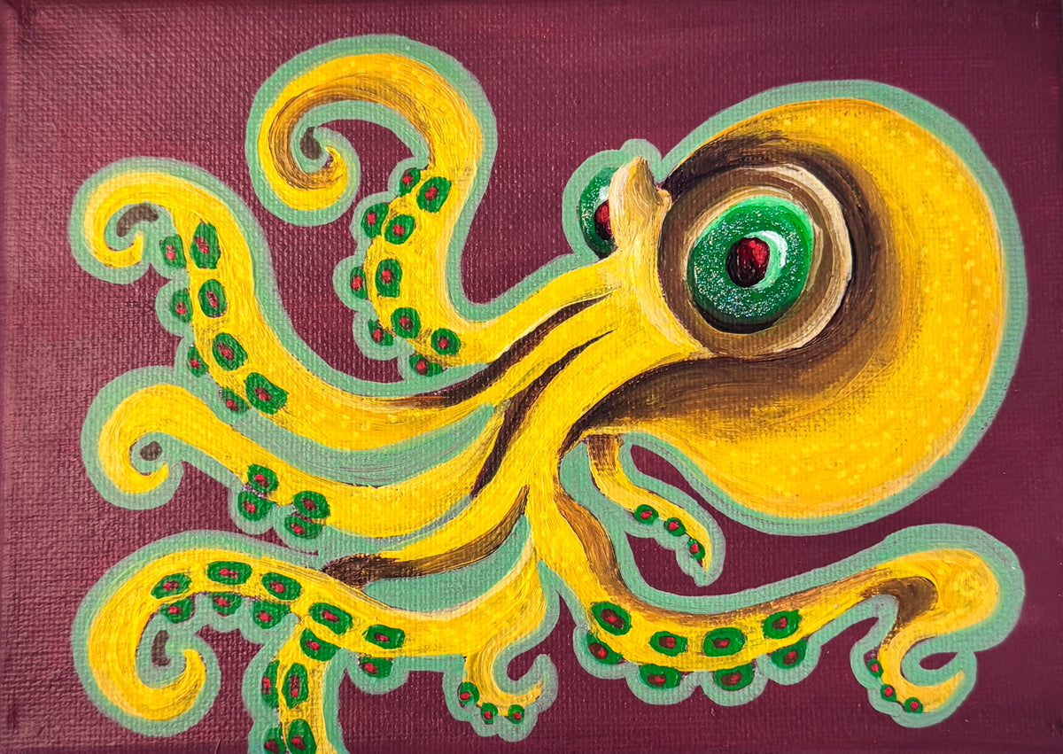 Octopus Painting