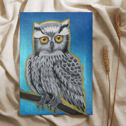 Owl Painting