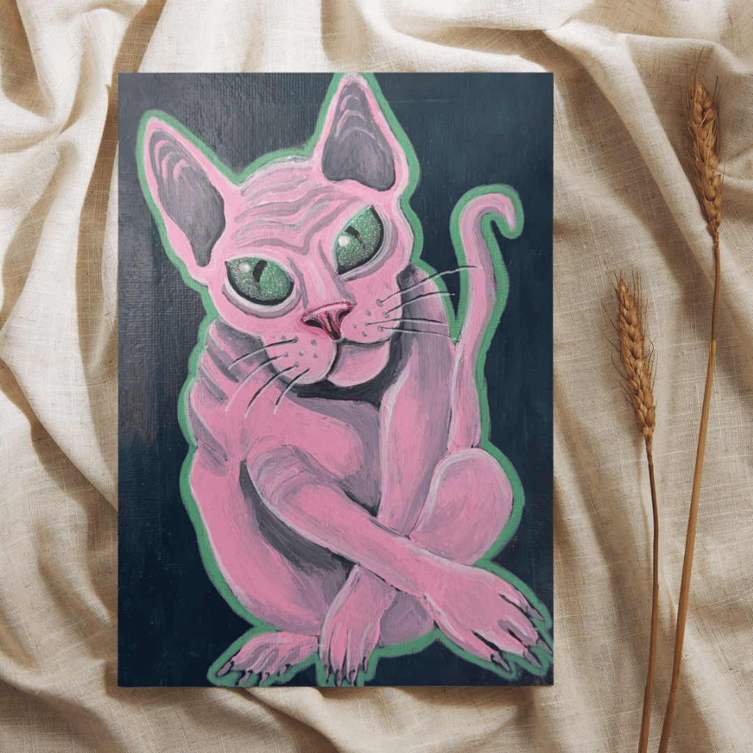 Sphynx Painting